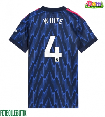 Arsenal Ben White #4 Bortatröja Kvinnor 2025-26 Kortärmad